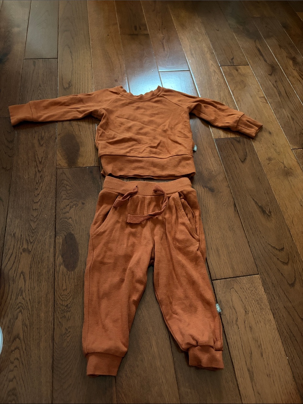 Kyte BABY Rust Bamboo Jersey Set, 3-6 months